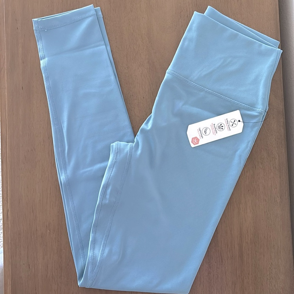 Ice Blue Seamless Leggings
